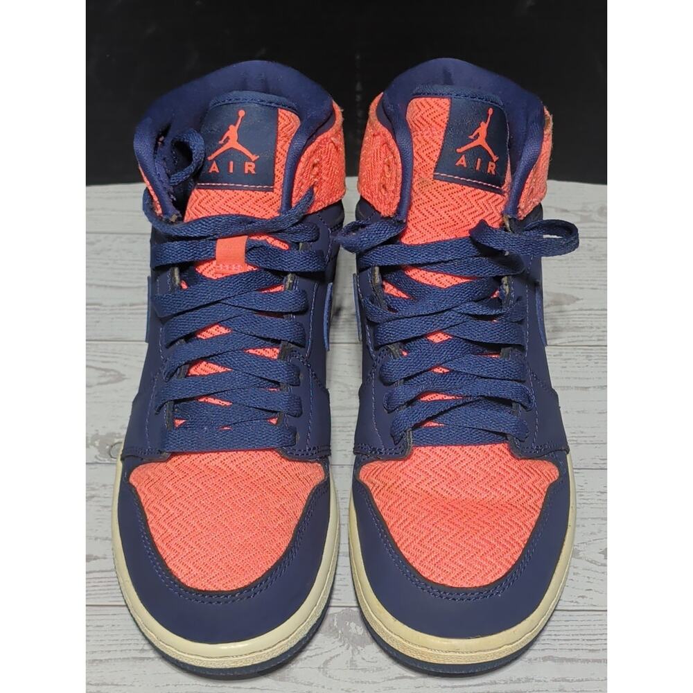 Air Jordan 1 Retro High Gg Dark Purple Dust Gs 332148-500 Womens 7 Or 5.5 Youth - Picture 5 of 10